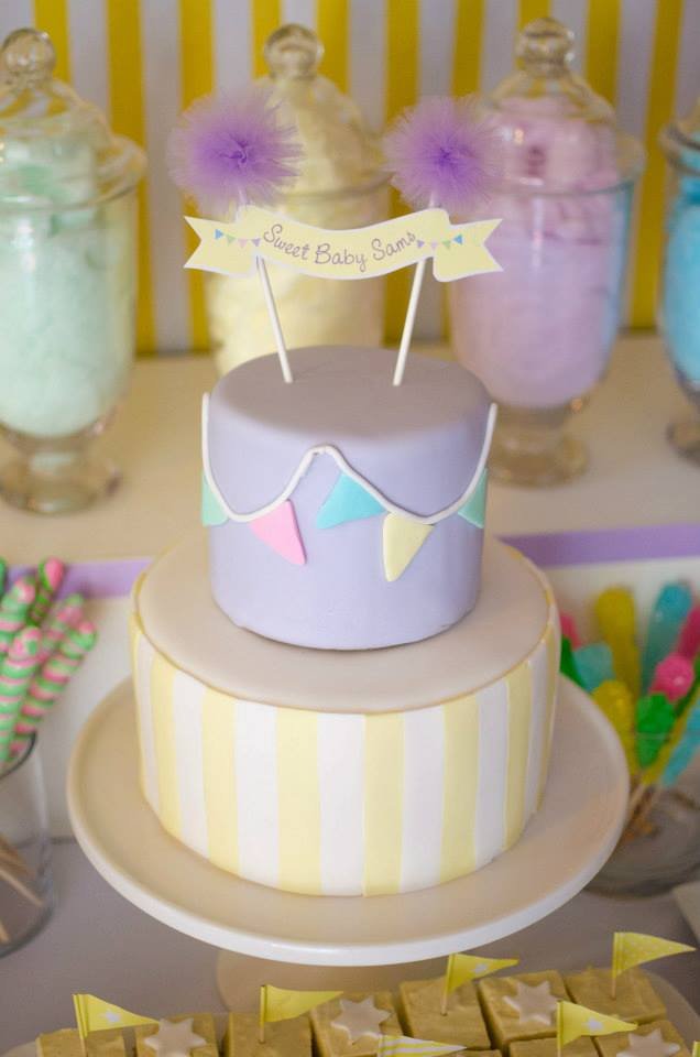 A Beautiful Fairy Floss Pastel Pop Baby Shower