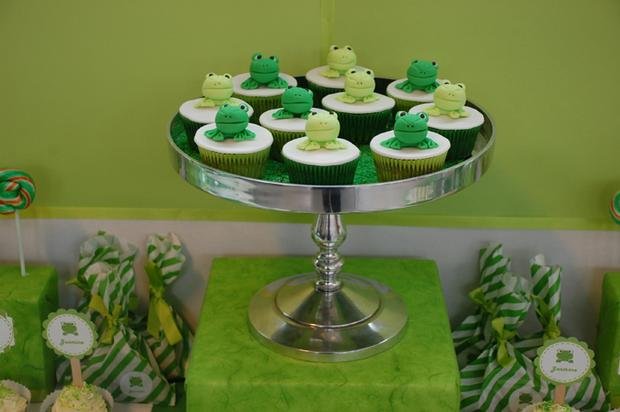 A Frog Themed Baby Shower