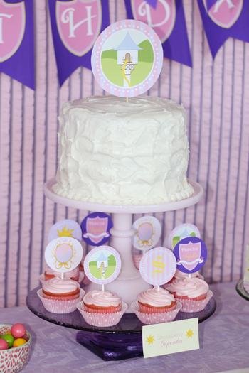 A Elegant Tangled Princess Birthday Party