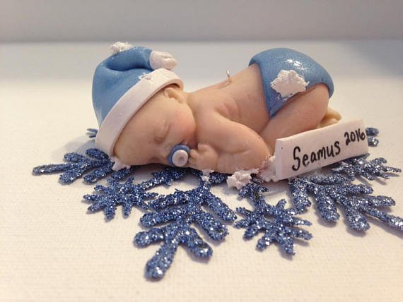 A Baby Boy Ornament