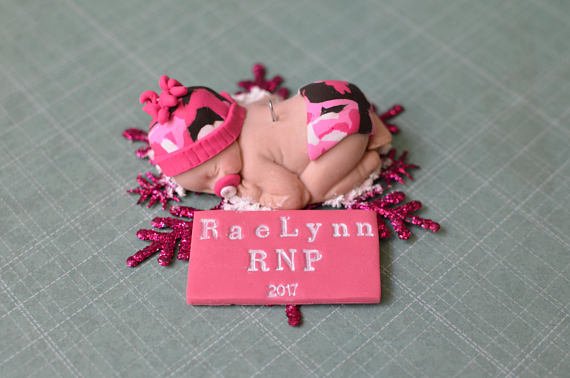 A Pink Ornament Baby Shower Decoration