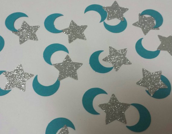 A Baby Shower Twinkle Twinkle Little Star Confetti