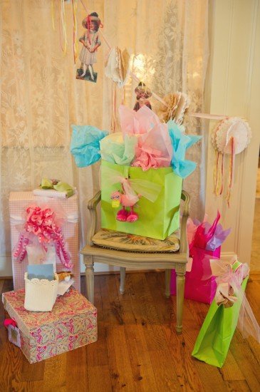 A Beautiful Pink and Orange Baby Shower by