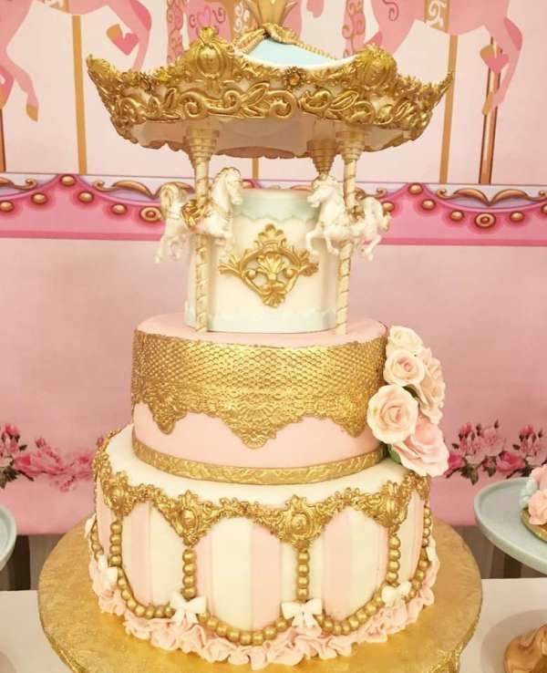 A Charming Carousel Baby Shower