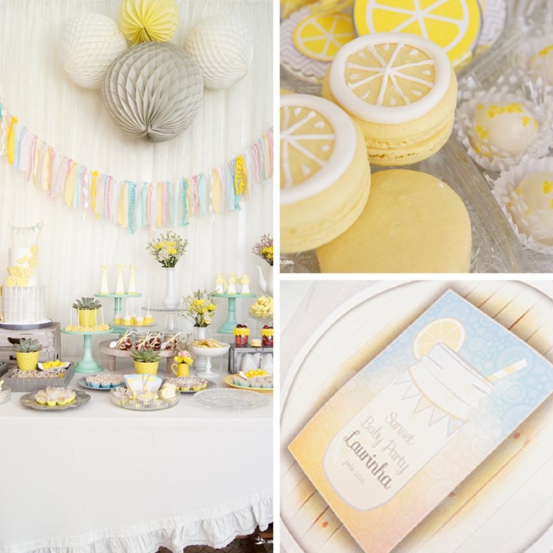 A Lemon Sunshine Themed Party