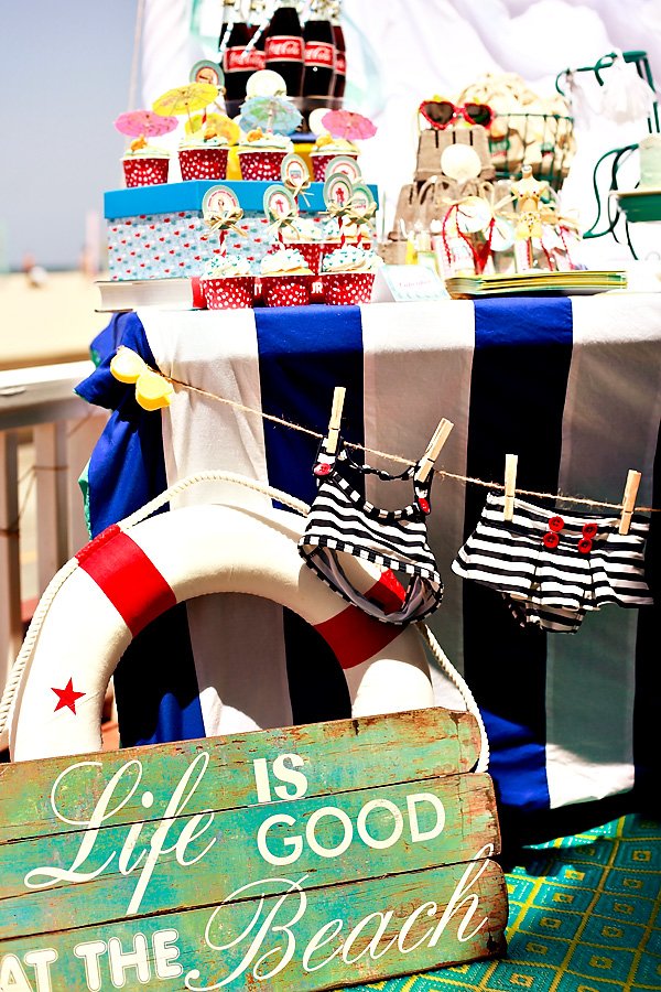 A Vintage Beach Theme Baby Shower