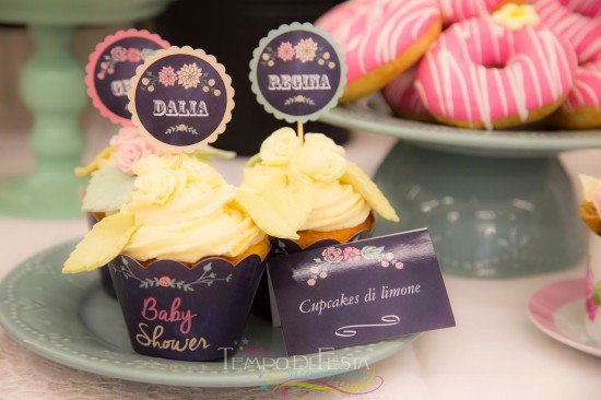 Chalkboard Shabby Chic Baby Shower