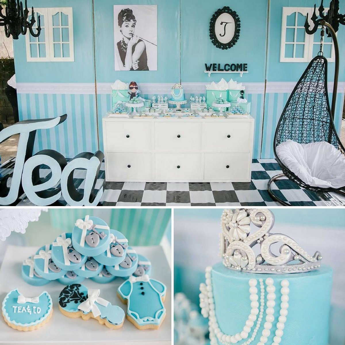 Breakfast At Tiffany’s Baby Shower Tea Party