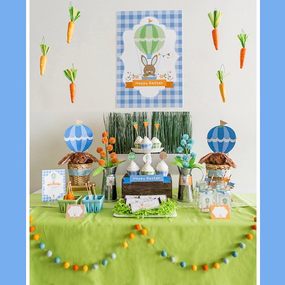 A Easter Party Decorations