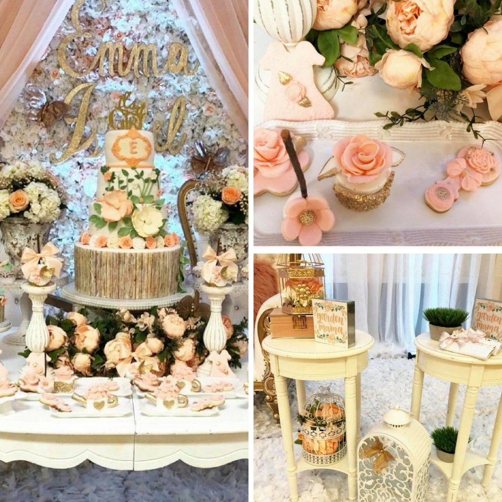 Fantastic Elegant Garden Baby Shower