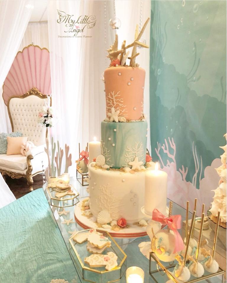 Princess Pastel Ocean Baby Shower