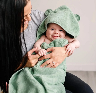 Personalised hooded towel